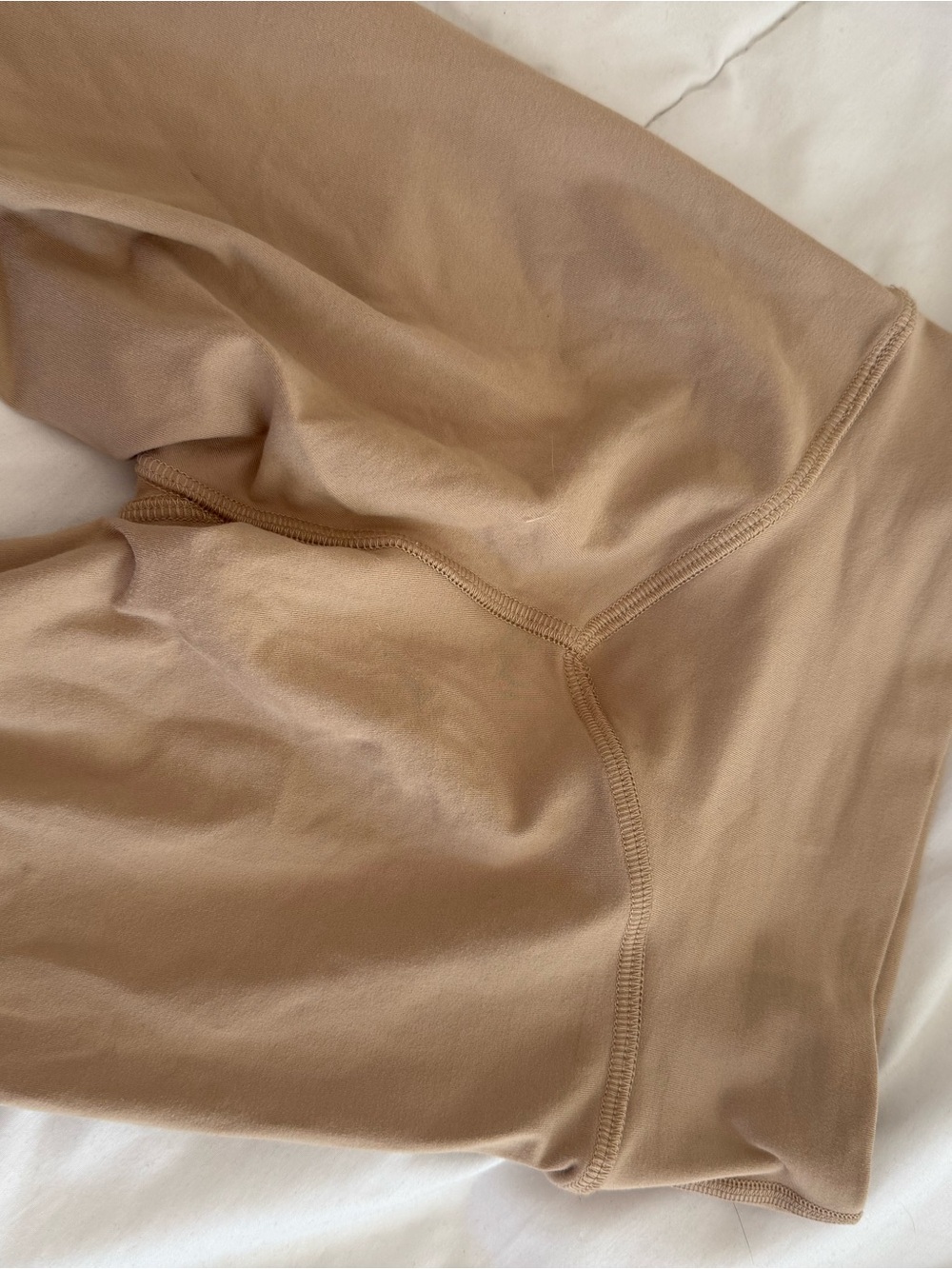 Bombshell Sportswear Leggings in Tan - Picture 4 of 4